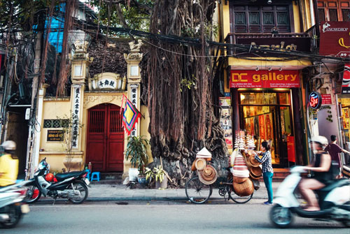 ถนนสายเก่า-ฮานอย-ประเทศเวียดนาม