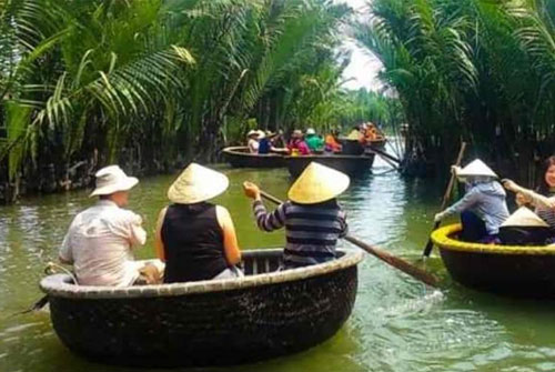 ล่องเรือตะกร้า-เรือกระด้ง-ประเทศเวียดนาม